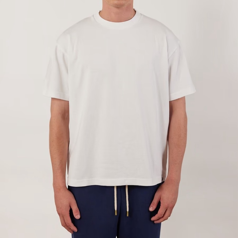 Percival White Men's Short Sleeve Tee